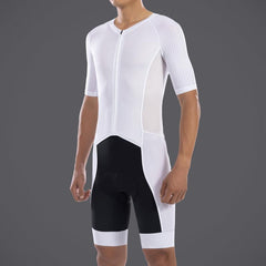 TRAJE DE VELOCIDAD MANGA CORTA Santic Custom Hombre