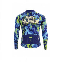 Haunted Roads – Custom Halloween Long Sleeve Cycling Jersey