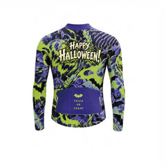 Midnight Ride – Custom Halloween Long Sleeve Cycling Jersey
