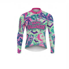 Phantom Rider – Custom Halloween Long Sleeve Cycling Jersey