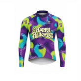 Moonlit Miles – Custom Halloween Long Sleeve Cycling Jersey