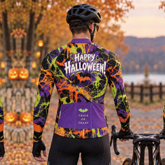 After Dark – Custom Halloween Long Sleeve Cycling Jersey