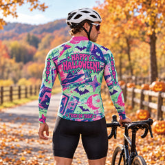 Phantom Rider – Custom Halloween Long Sleeve Cycling Jersey