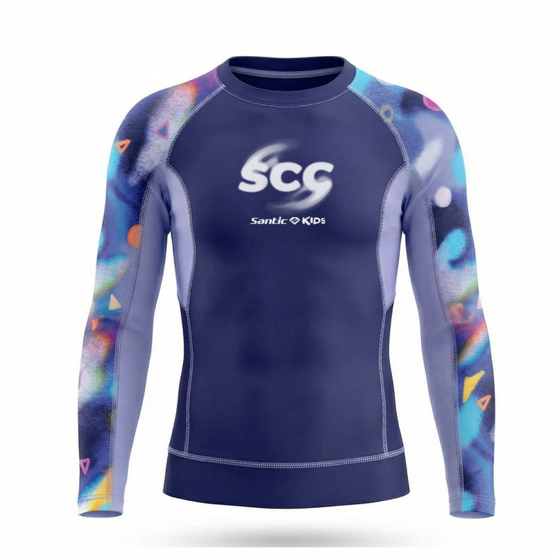 Kids Long Sleeve Sports Jersey | Breathable Youth Training Top
