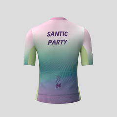 Santic Custom Cycling Jersey- Custom-Made Short/Long Sleeve Jerseys, Customizable Design for Team/Club, High-Performance Cycling Wear ﻿