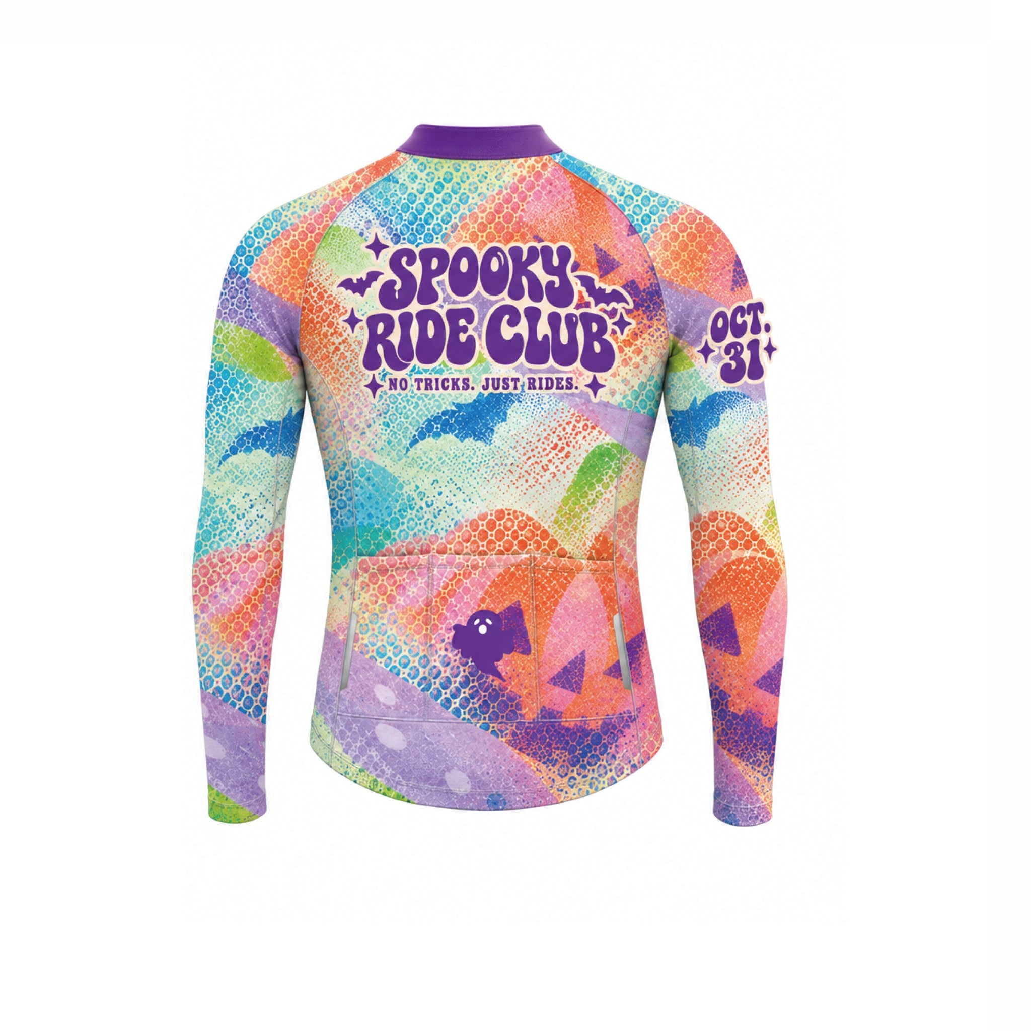 Spooky Season – Custom Halloween Long Sleeve Cycling Jersey