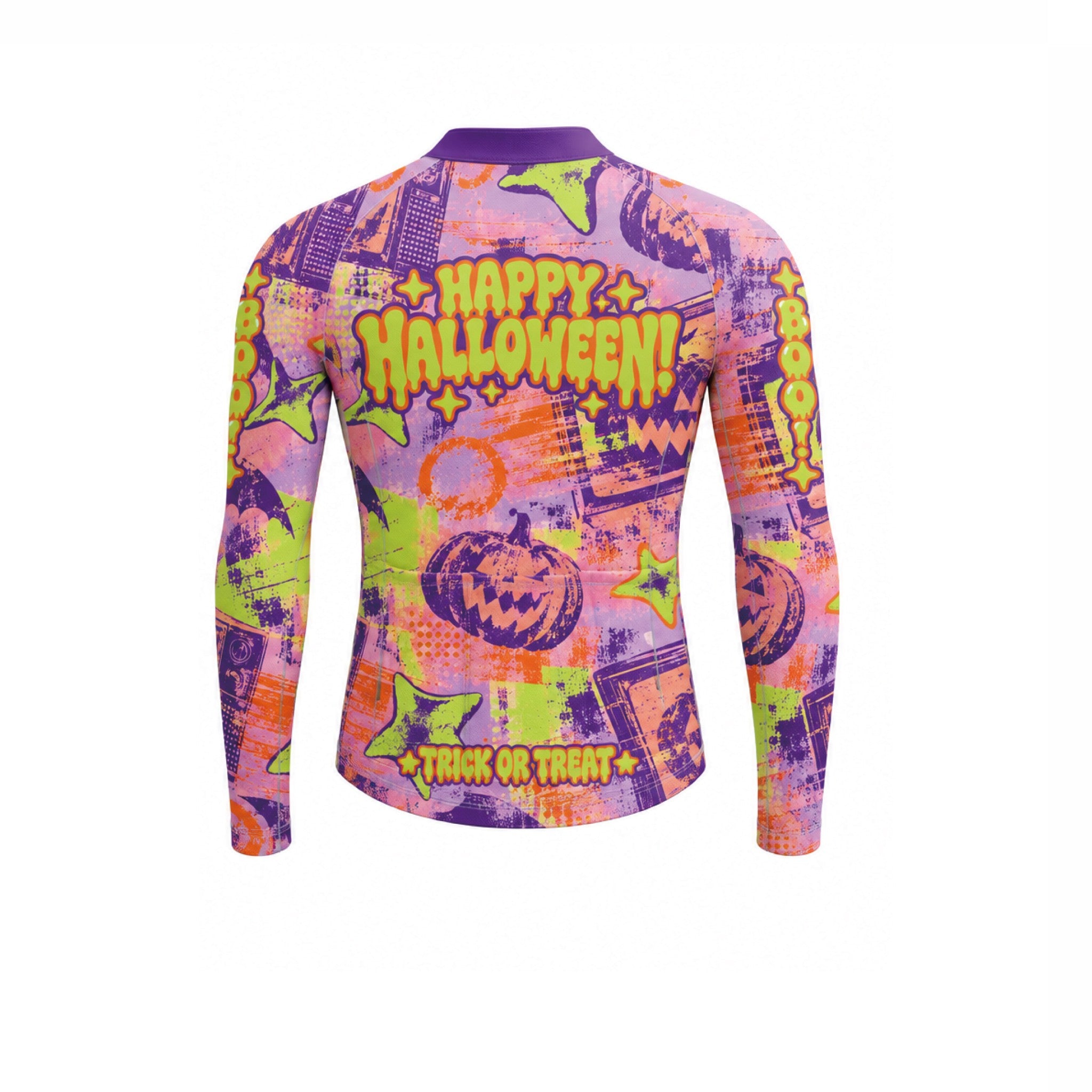 Twilight Chase – Custom Halloween Long Sleeve Cycling Jersey
