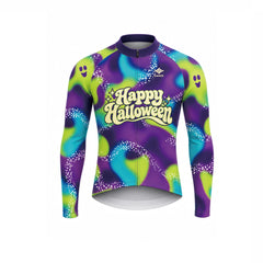 Moonlit Miles – Custom Halloween Long Sleeve Cycling Jersey